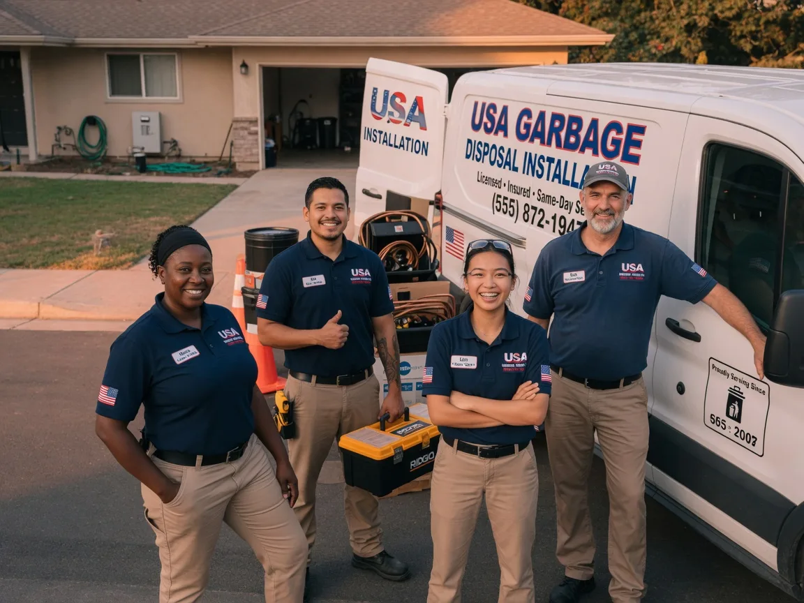 Garbage Disposal Replacement company in Knickerbocker, TX